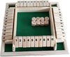 foto van Shut The Box - 4 Spelers - Dobbelspel - Drankspel - Rekenspel - 8 Dobbelstenen