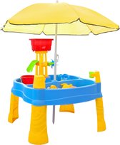 Table Sable & Water Sunny Aqua Explorer avec parasol réglable - accessoires inclus