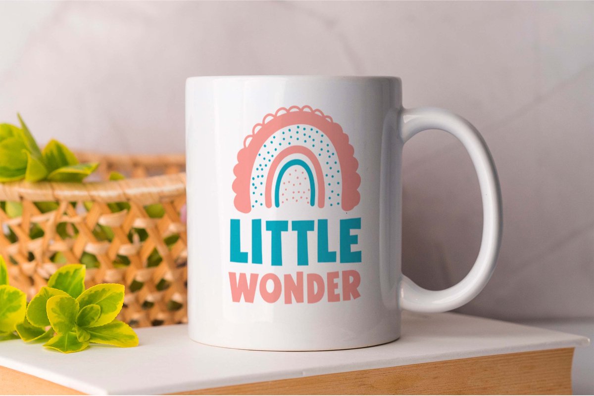 Mok Little Wonder - Love - Gift - Cadeau - Coffee - Baby - Luck - Soul - Wild - Geluk - Ziel - Cute