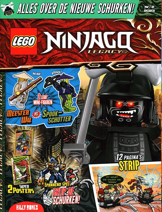 LEGO Ninjago Magazine 02 2023 Legacy