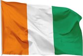 VlagDirect - Ierse vlag - Ierland vlag - 90 x 150 cm.