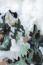 IXXI Modern Forest - Wanddecoratie - Bloemen en Planten - 80 x 120 cm