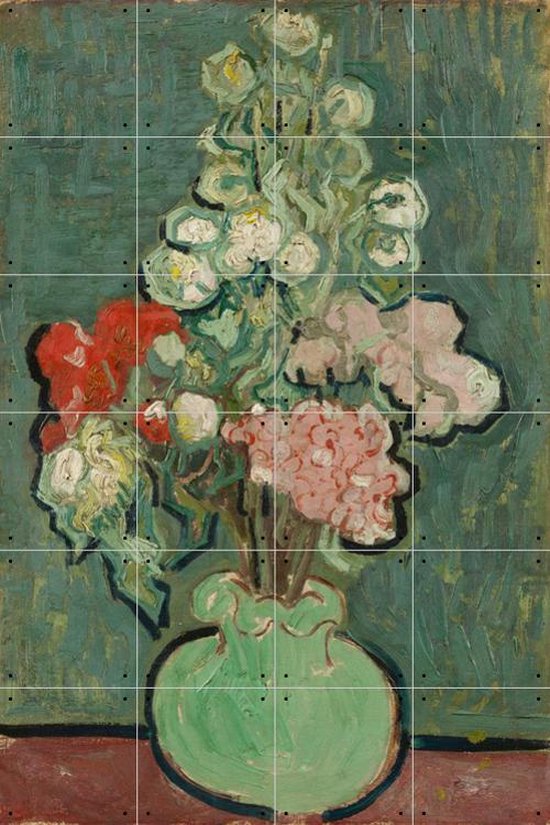 IXXI Vaas met bloemen - Vincent van Gogh - Wanddecoratie - 120 x 80 cm