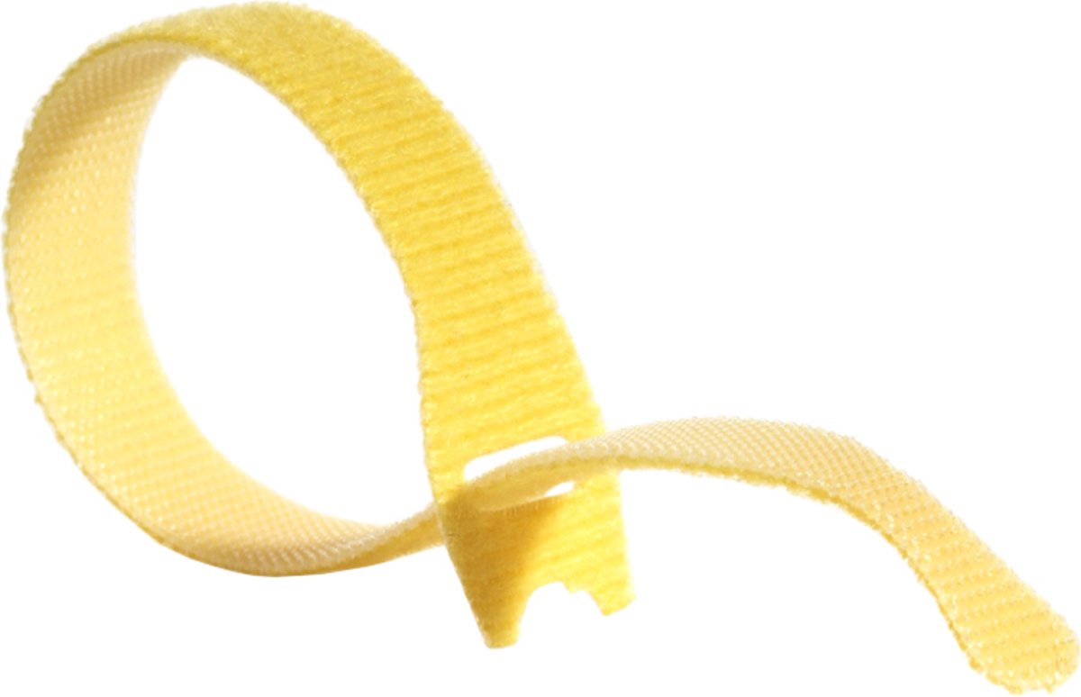 VELCRO® One Wrap® Bindband 20 mm x 150 mm, 100 stuks, geel