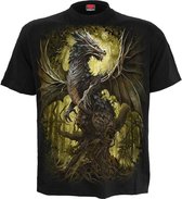 Spiral Heren Tshirt -3XL- Oak Dragon Zwart