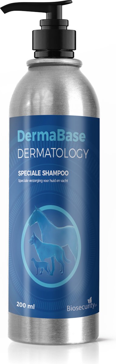 DermaBase - Shampoo voor verzorging van huid en vacht bij honden, katten en paarden - Derma-Prescription