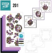Stitch and Do 201 - Amy Design - Purple Christmas