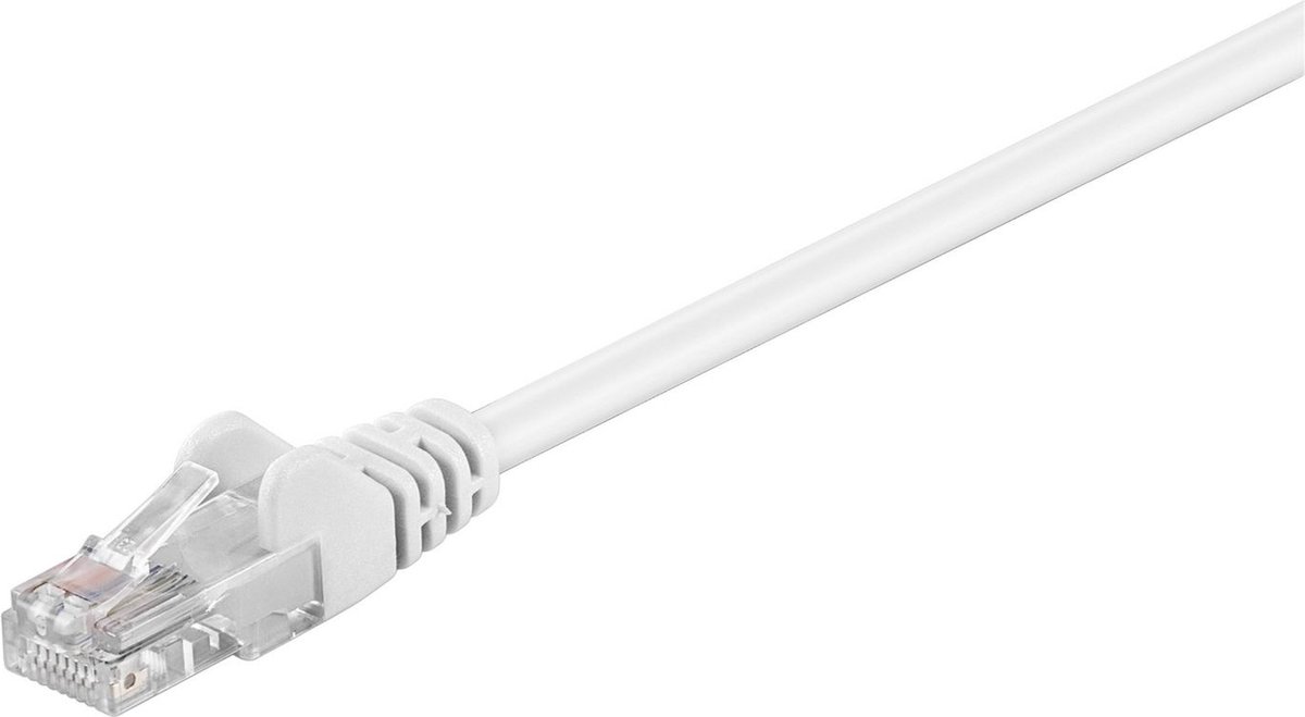Microconnect B-UTP5015W 1.5m Cat5e U/UTP (UTP) Wit netwerkkabel