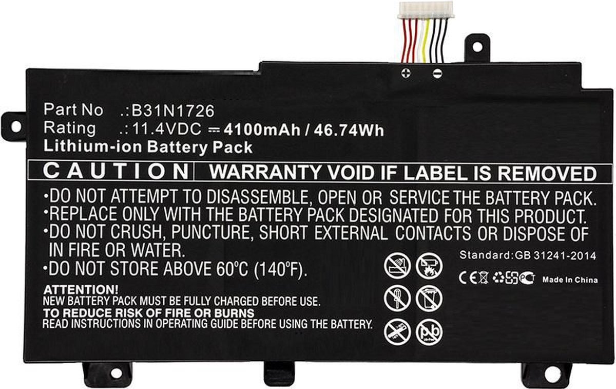 CoreParts MBXAS-BA0243 laptop reserve-onderdeel Batterij/Accu