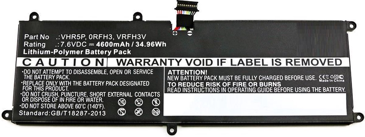 CoreParts MBXDE-BA0137 notebook reserve-onderdeel Batterij/Accu