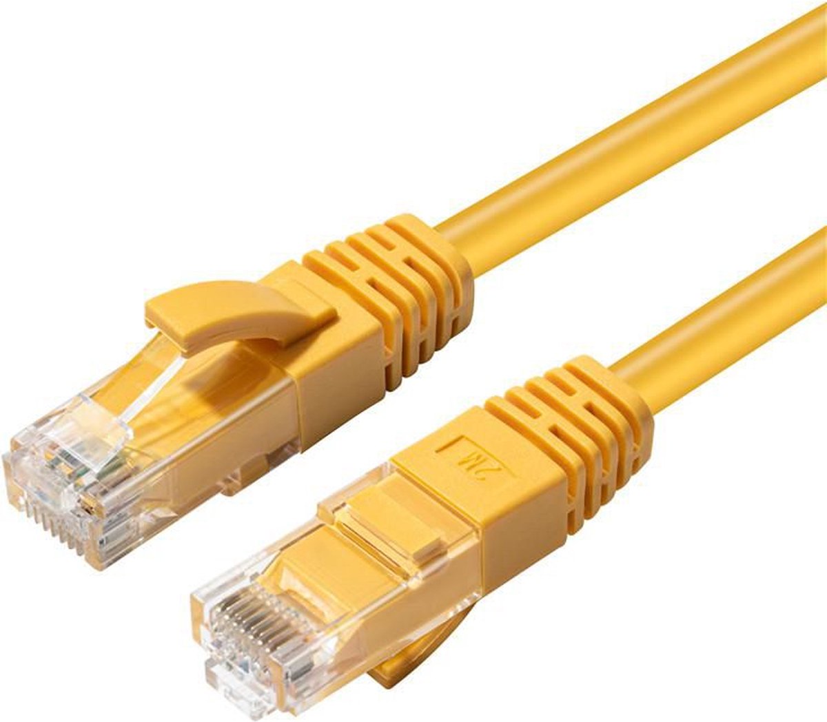 Microconnect MC-UTP6A05Y netwerkkabel Geel 5 m Cat6a U/UTP (UTP)