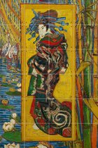 IXXI Courtisane naar Eisen - Vincent van Gogh - Wanddecoratie - 120 x 80 cm