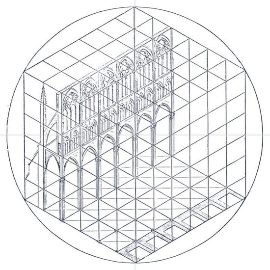 IXXI Facade - Wanddecoratie - Landen - 40 x 40 cm