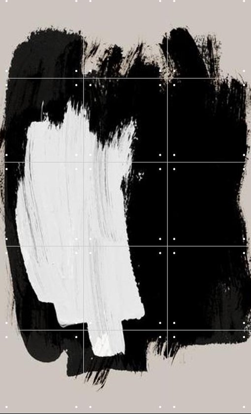 IXXI Abstract Brush Strokes 16 - Wanddecoratie - Artiesten en Schilders - 60 x 100 cm