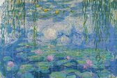 IXXI Waterlilies - Claude Monet - Wanddecoratie - 120 x 180 cm