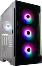 Gamdias Talos E2 Elite Gaming Case - PC de jeu / boîtier Ordinateur avec porte - Siècle des Lumières LED aRGB / RGB -