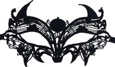 Miresa - Masker MM063 - Sexy Fox oogmasker - Halloween of Carnaval verkleedmasker