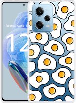 Cazy Hoesje geschikt voor Xiaomi Redmi Note 12 Pro 5G Eitje