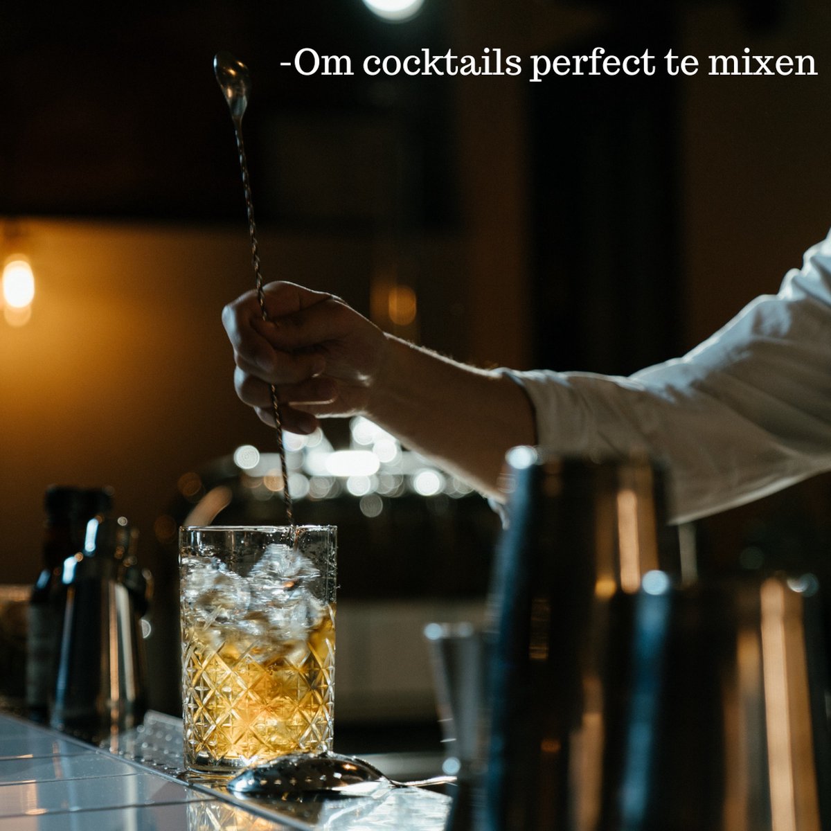 Verre à Mélange Cocktail - Service à Cocktail - Verre à Mélange pour  Cocktails - Verre... | bol