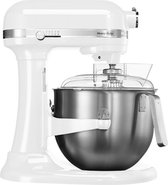 KitchenAid 5KSM7591X robot de cuisine 500 W 6,9 L Acier inoxydable, Blanc