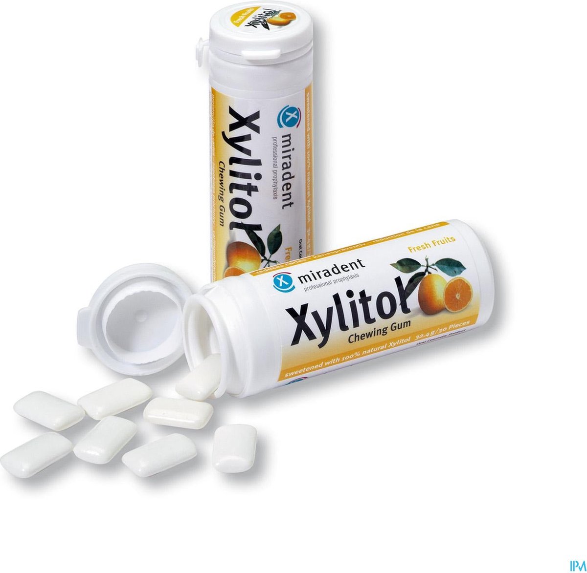 Miradent Kauwgom Xylitol Fruit Zs 30
