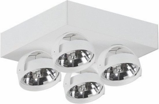 Plafondlamp Dutchess 4L SQ LED - Dim To Warm