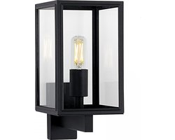 KS Verlichting Wandlamp Soho Modern E27 Zwart Buitenlamp staand