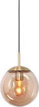 Steinhauer hanglamp Bollique - amberkleurig - metaal - 20 cm - E27 fitting - 3496ME