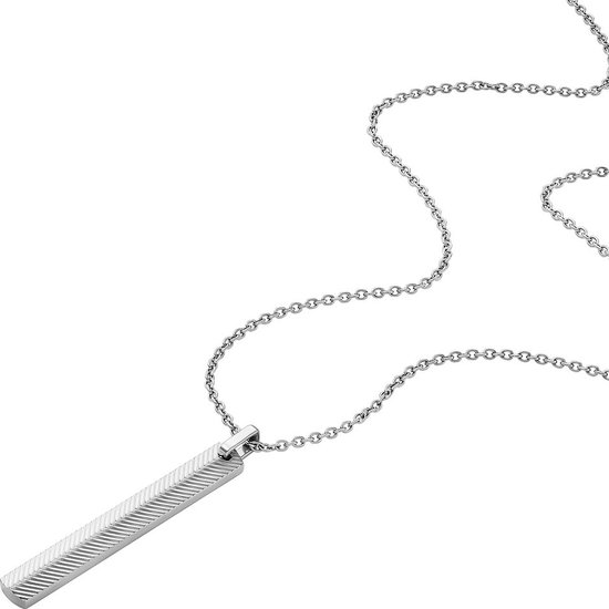 Collier Homme Fossil JF04564040 - Couleur argent