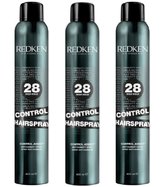 Redken Control Addict Extra High-Hold - Control Hairspray - Haarspray - 3x 400g