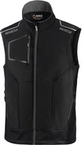 Sparco TECH Light Vest Bodywarmer - Gilet - Lichtgewicht Vest - Maat XL - Zwart/Grijs