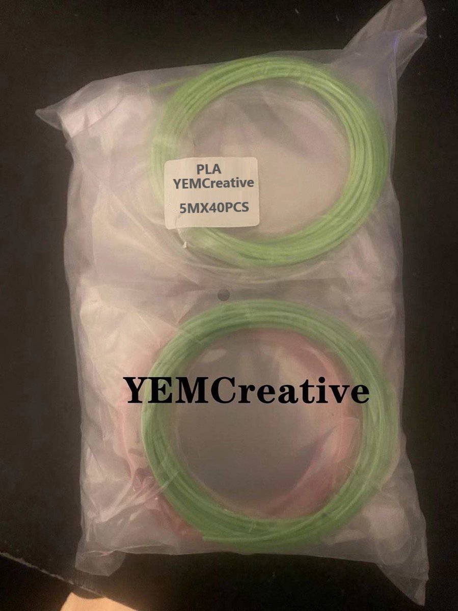 YEMCreative® PLA 3D Pen NaVulling - PLA Filament - 3D pen vullingen - 22  kleuren - 3D