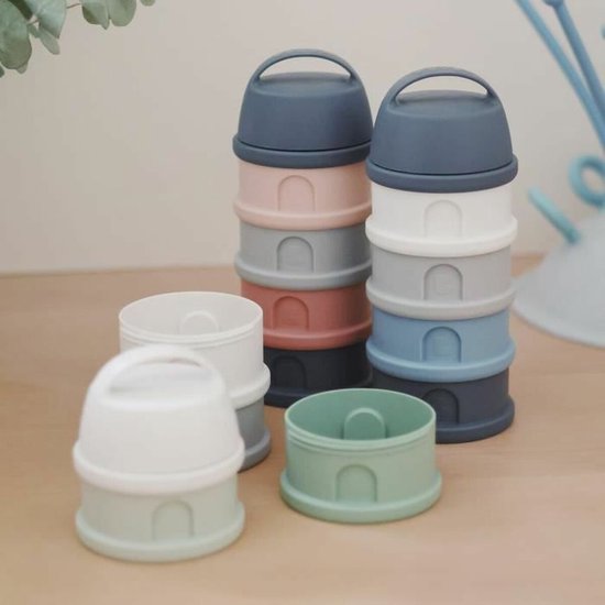 Béaba - Boites doseuses Lait en poudre en poudre - Pink/ Gris
