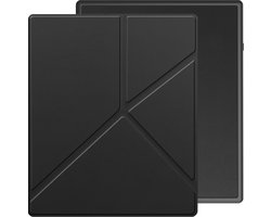 Hoes Geschikt voor Kobo Elipsa 2E - E-reader Bescherm Hoesje Case Sleep Cover Trifold - Hoes Geschikt voor Kobo Elipsa 2E Hoesje - Zwart