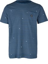 Brunotti Axle-Stripe Heren T-shirt | Blauw - XL