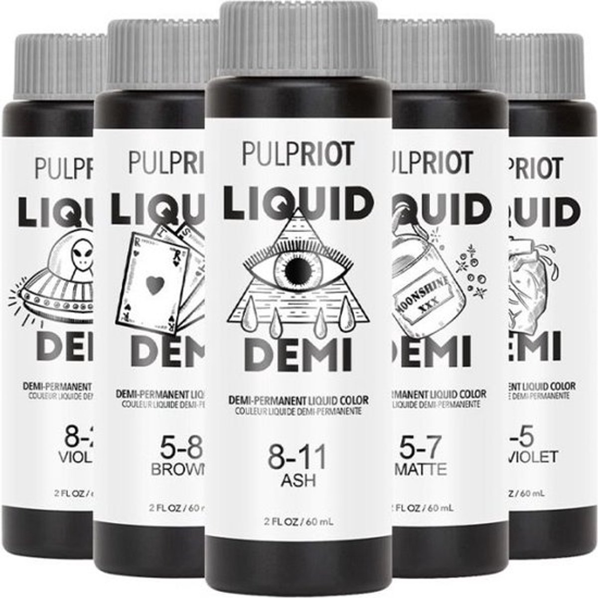  Pulp Riot Liquid Demi Color Ash 9-1 60 ml