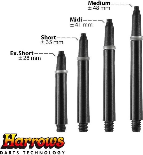 NYLON+SPRING SHAFT BLACK MEDIUM van Liberator — afbeelding 2