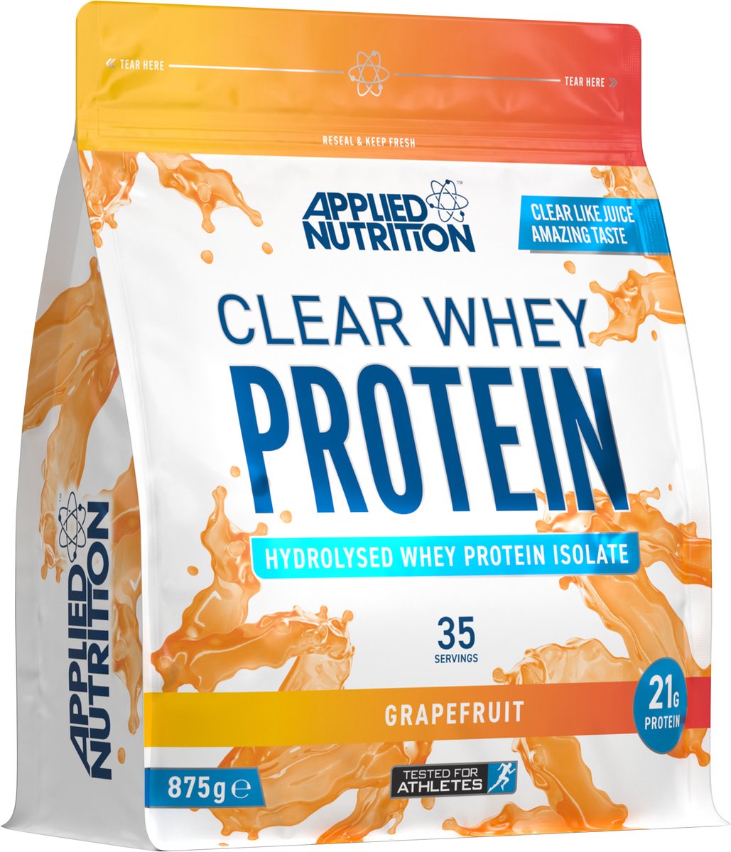 Goedkoopste Applied Nutrition - Clear Whey (Grapefruit - 875 gram) - Eiwitshake - Whey Protein - Eiwitpoeder - Sportvoeding