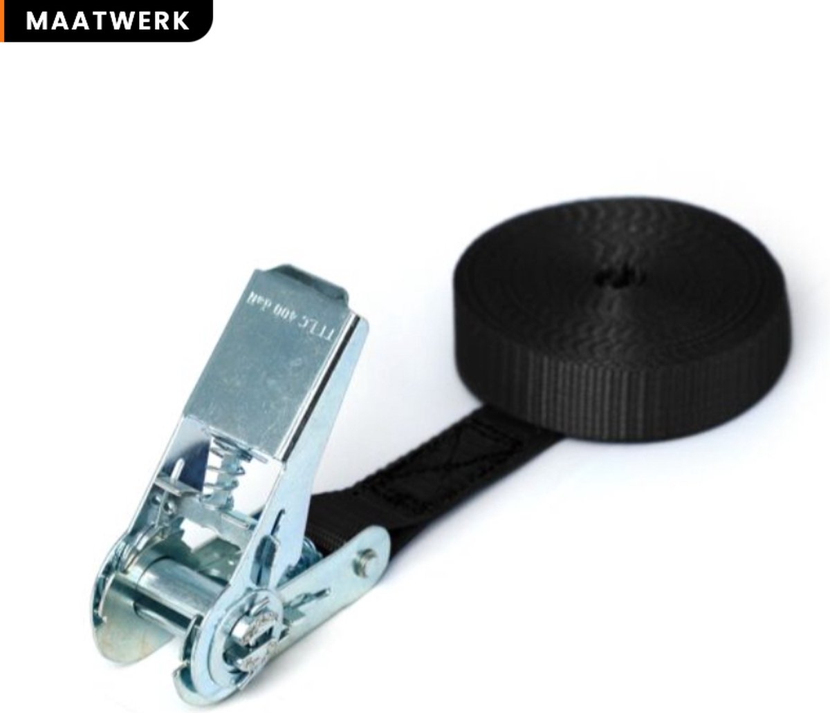 1-delige Spanband 25mm 800 KG - (10 Meter