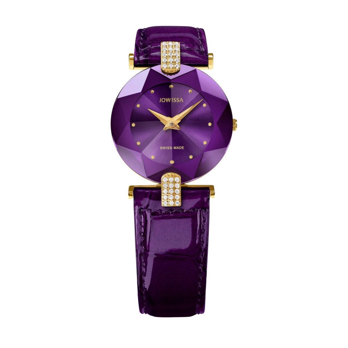 Jowissa - J5.015.M - Polshorloge - Dames - Quartz - Facet Strass