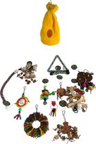 speelgoed perruches 12 pièces - jouets pour oiseaux - décoration de cage à oiseaux - speelgoed de jouets perruche - jouets speelgoed oiseaux perruche - jouets pour oiseaux - speelgoed perroquets