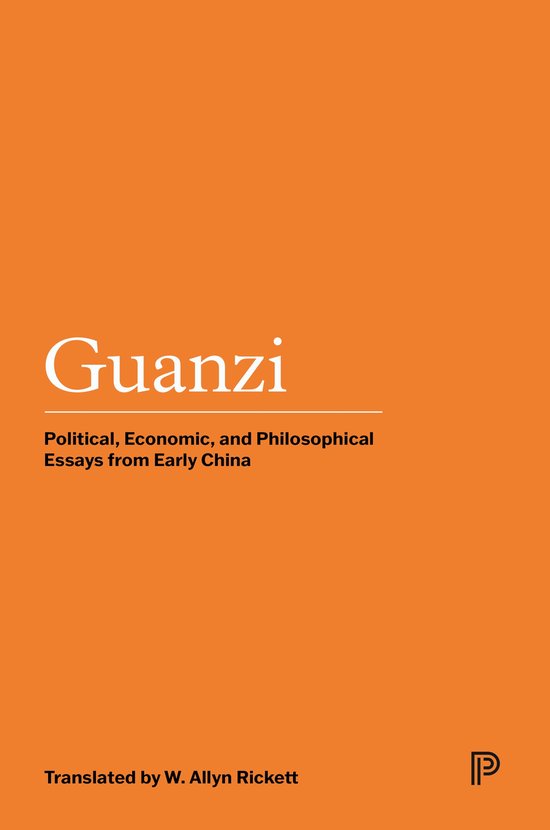 Guanzi - Political, Economic, and Philosophical Essays from  ... - cover
