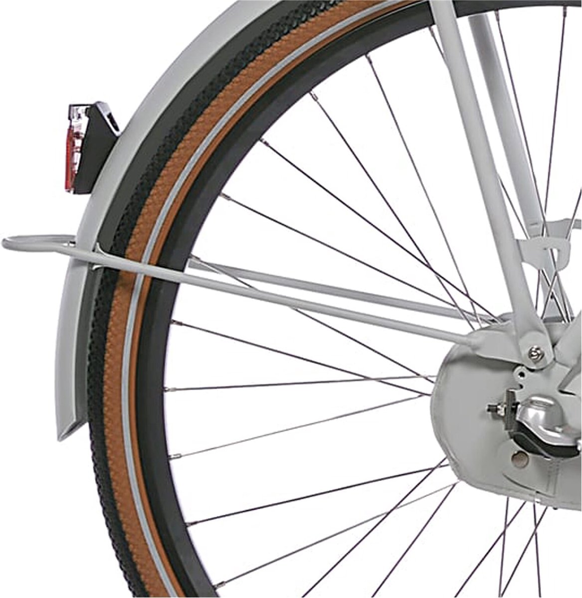Cortina Spatbordstang voor 28 U4 smooth grey matt