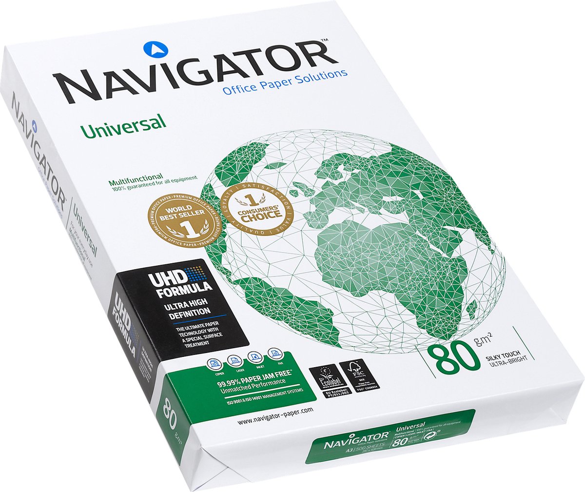 NAVIGATOR PAPIER A3 80G 500V | bol