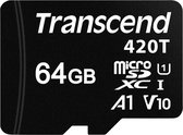 Transcend TS64GUSD420T microSD-kaart Industrial 64 GB Class 10 UHS-I