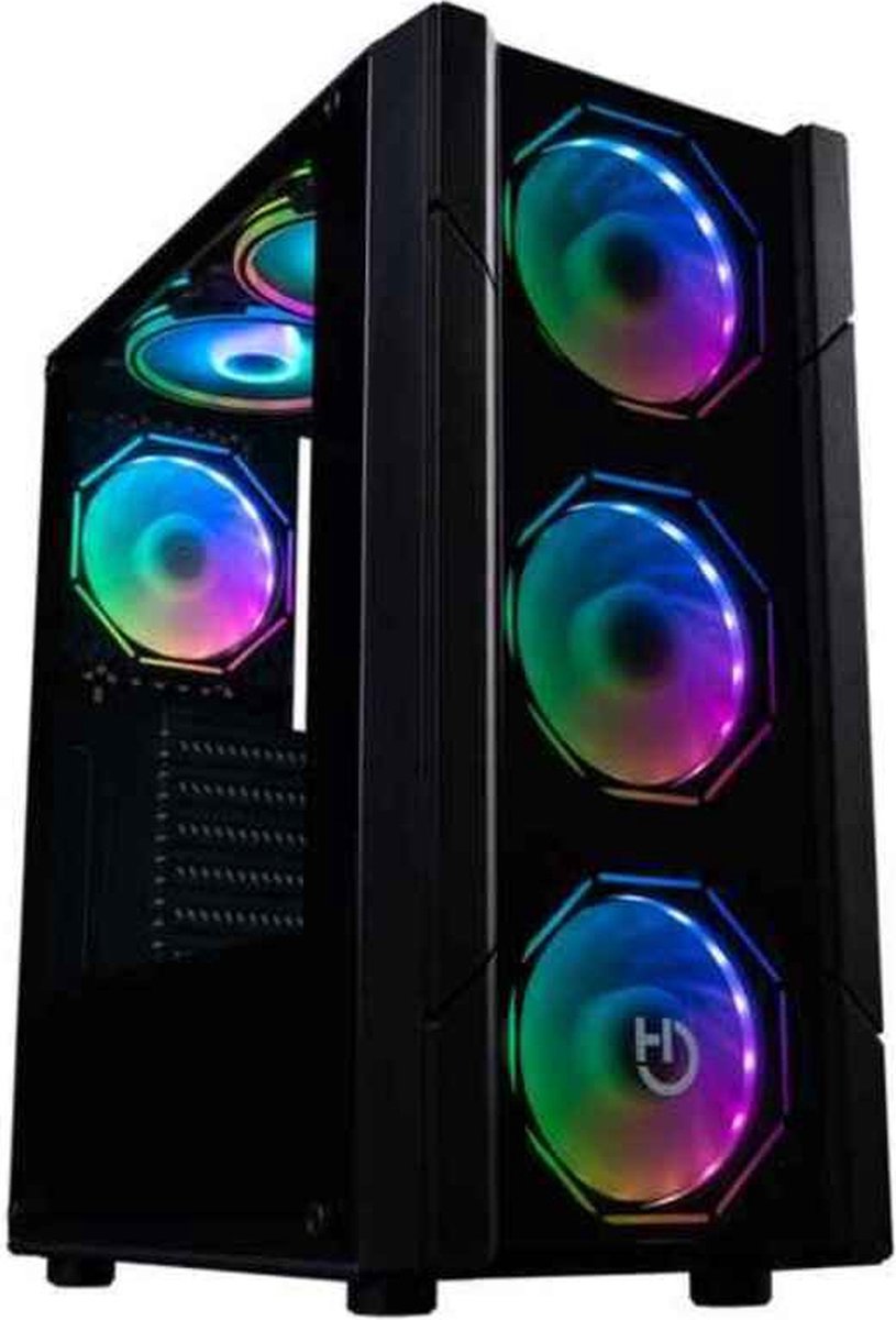 ATX Semi-tower Box Hiditec CHA010028 Black