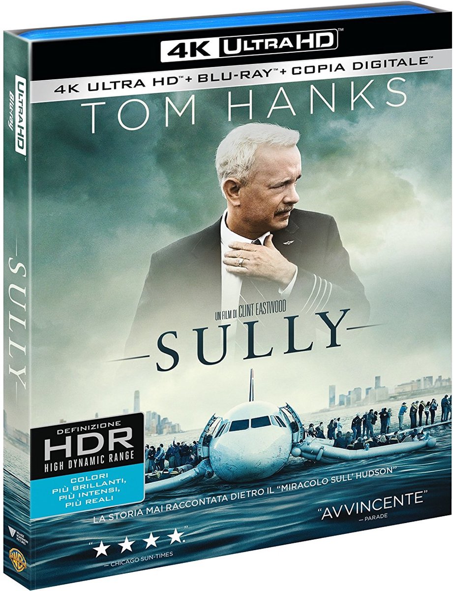 Warner Bros Sully Blu-ray Engels, Italiaans