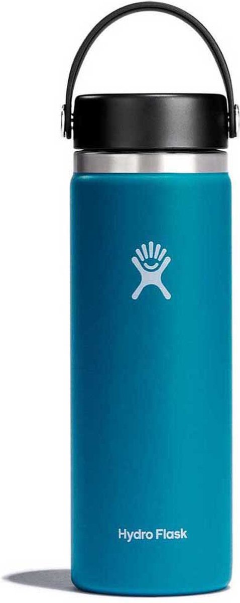 Hydro Flask Brede Flexibele Dop 590ml Thermoskannen Blauw