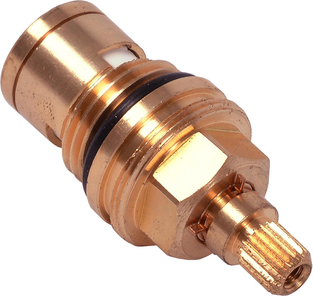 Sanivesk Kraanbovendeel Binnenwerk Roodkoper Rechtssluitend 1/2"M