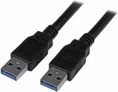USB Cable 3.0 Startech USB3SAA3MBK 3 m Black